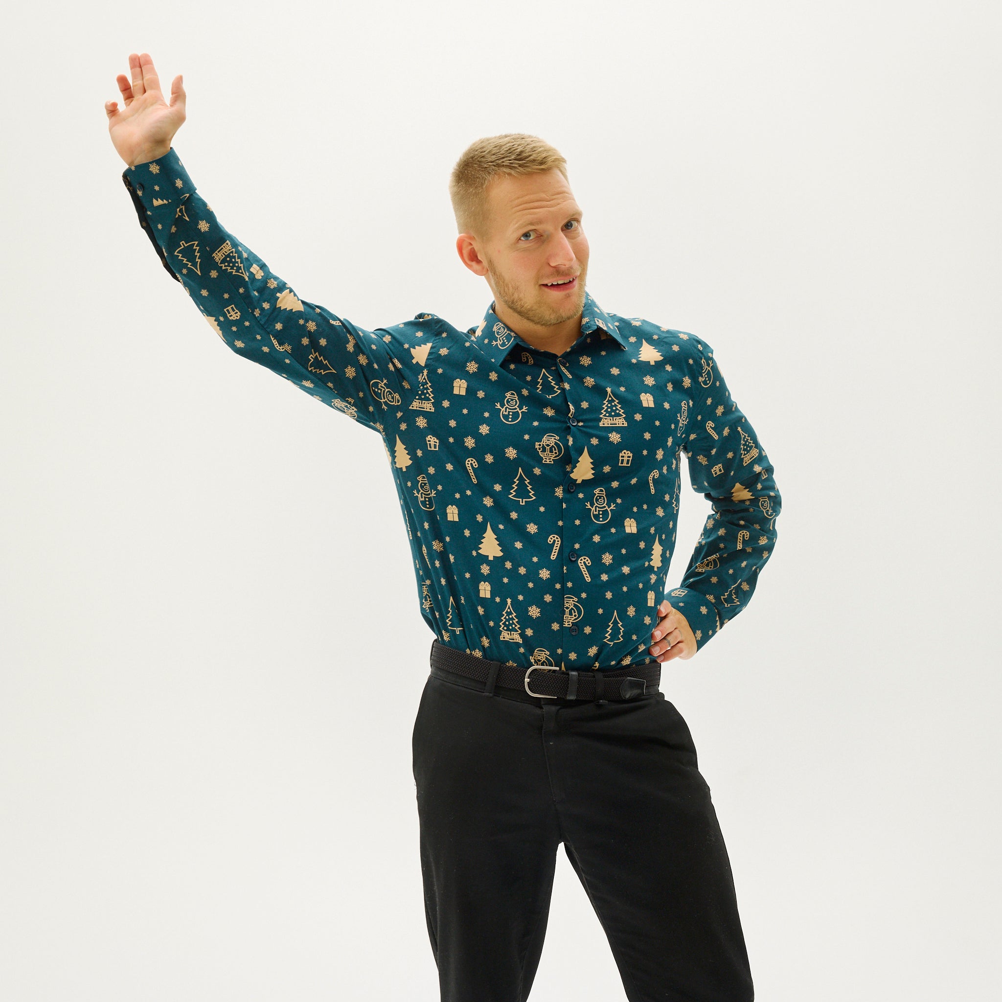 The Snowman's Christmas Shirt - Herren.